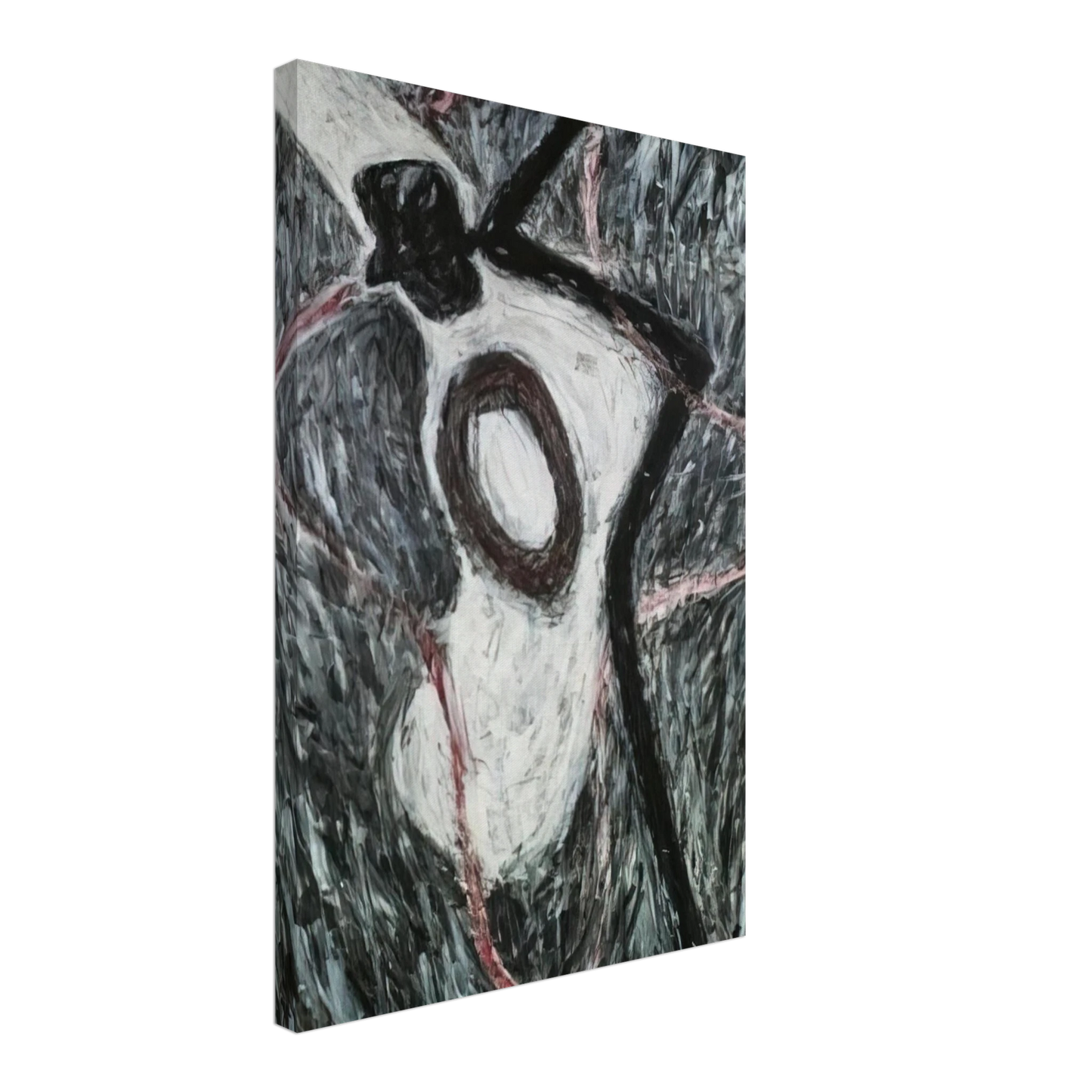 Susan Rothenberg - FEBRUARY 1981 Canvas - 70x100 cm / 28x40 inches-canvas