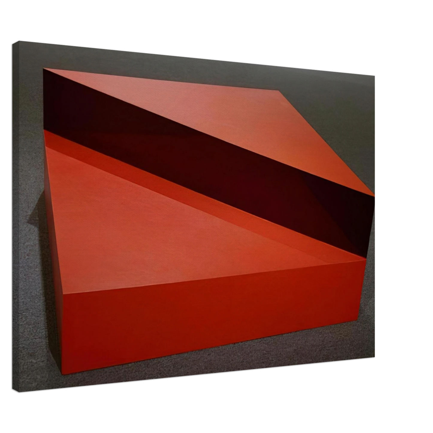 Donald Judd - Untitled - 1963 Canvas - 20x30 cm / 8x12 inches-canvas