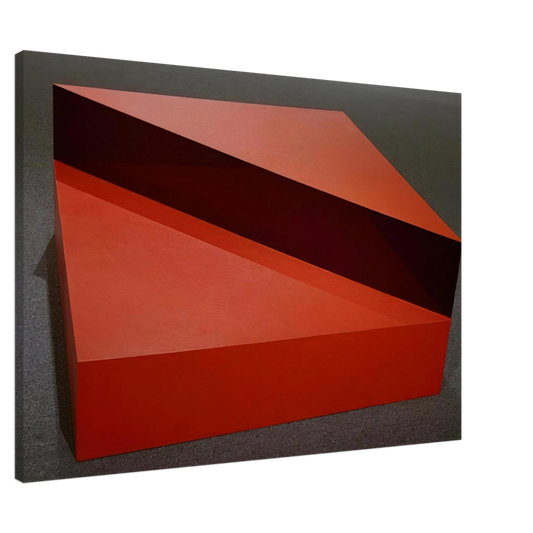 Donald Judd - Untitled - 1963 Canvas - 20x30 cm / 8x12 inches-canvas