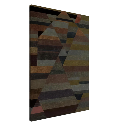Paul Klee - NECROPOLIS 1929 Canvas - 20x30 cm / 8x12 inches-canvas