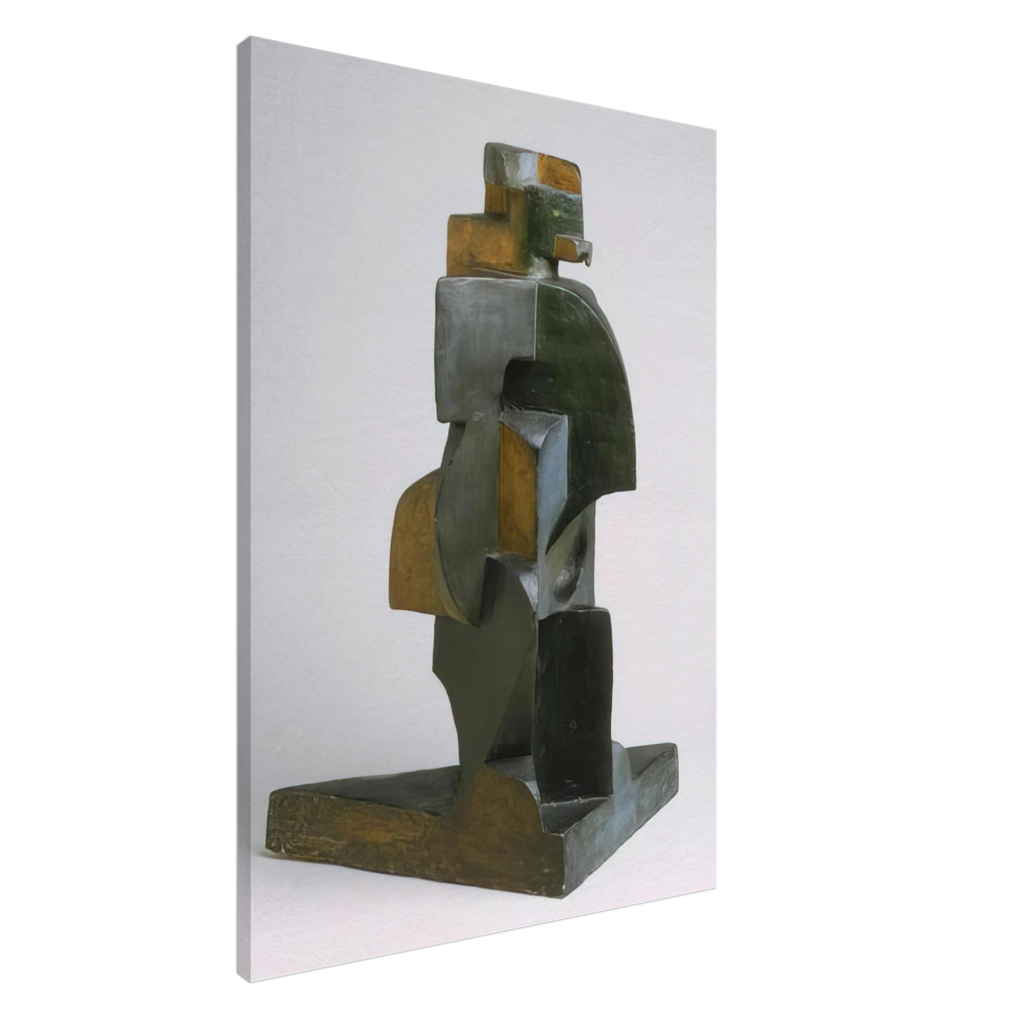 Juan Gris - HARLEQUIN 1917 Canvas - 20x30 cm / 8x12 inches-canvas