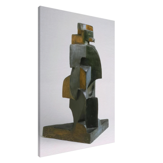 Juan Gris - HARLEQUIN 1917 Canvas - 20x30 cm / 8x12 inches-canvas