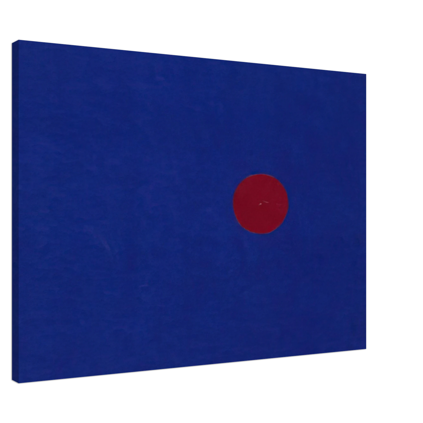 Ellsworth Kelly - Red and Blue from the series Line Form Color Canvas - 20x30 cm / 8x12 inches-canvas