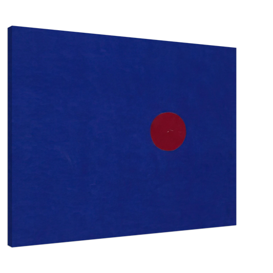 Ellsworth Kelly - Red and Blue from the series Line Form Color Canvas - 20x30 cm / 8x12 inches-canvas
