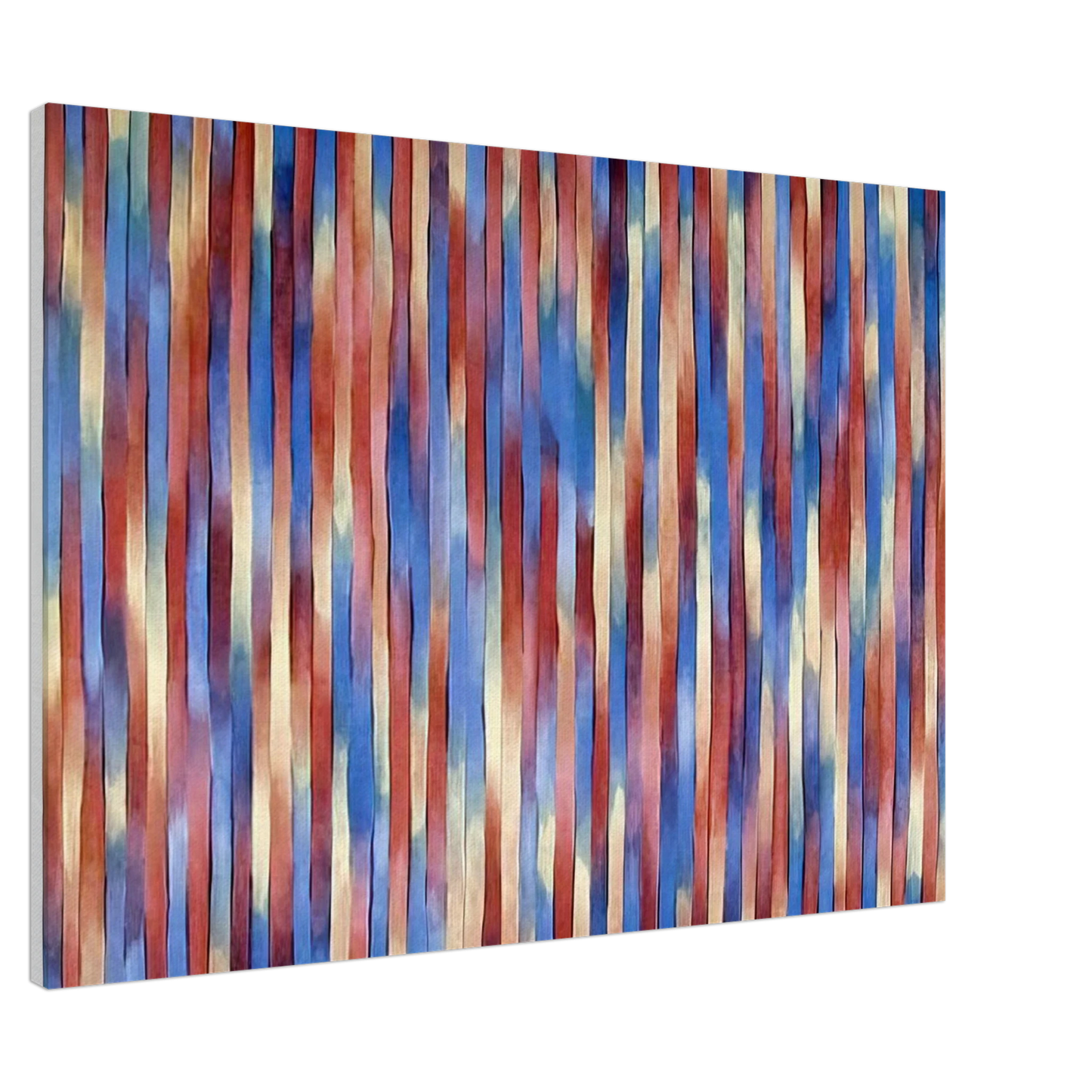 Gene Davis - Banjo - 1981 Canvas - 20x30 cm / 8x12 inches-canvas