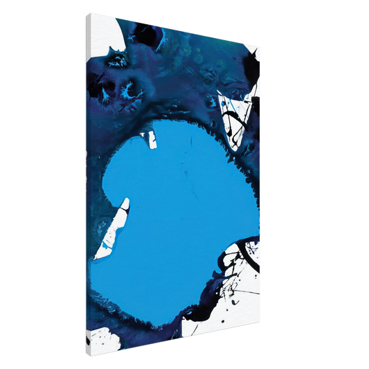 Sam Francis - Untitled  SFP94-121  SFF 1791  Canvas - 20x30 cm / 8x12 inches-canvas