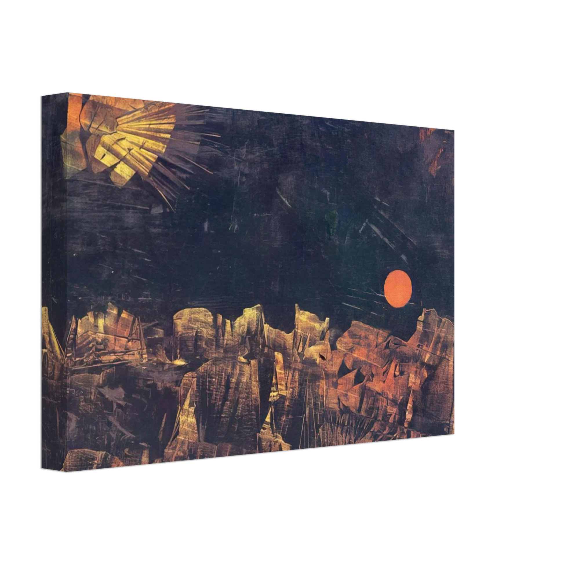 Max Ernst - Praise to Tanguy Canvas - 70x100 cm / 28x40 inches-canvas