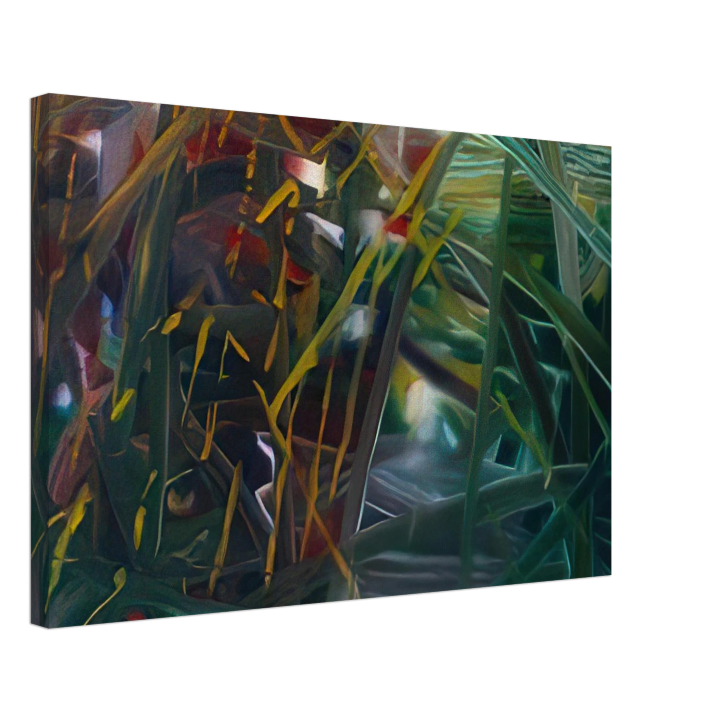 Gerhard Richter - ABSTRACT PAINTING NO 439 Canvas - 70x100 cm / 28x40 inches-canvas