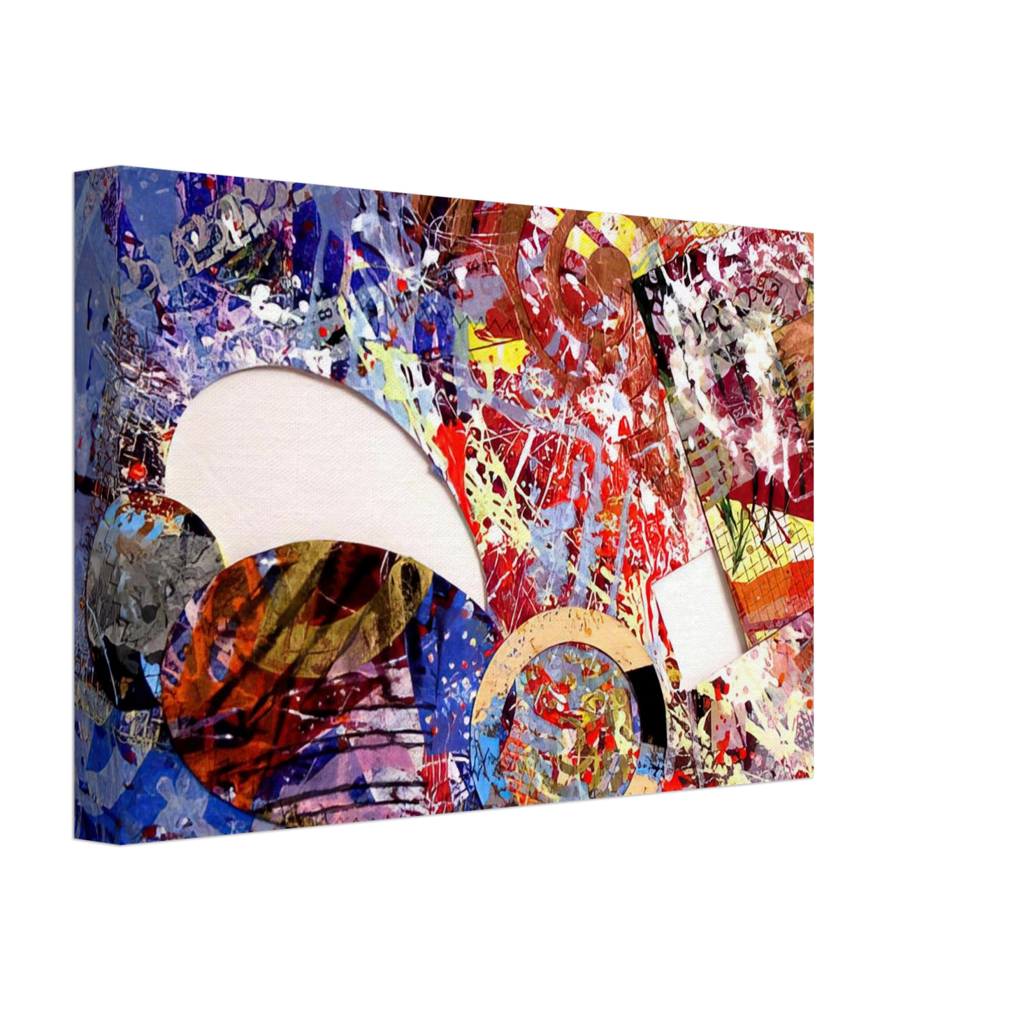Sam Gilliam - Manet I Canvas - 40x60 cm / 16x24 inches-canvas
