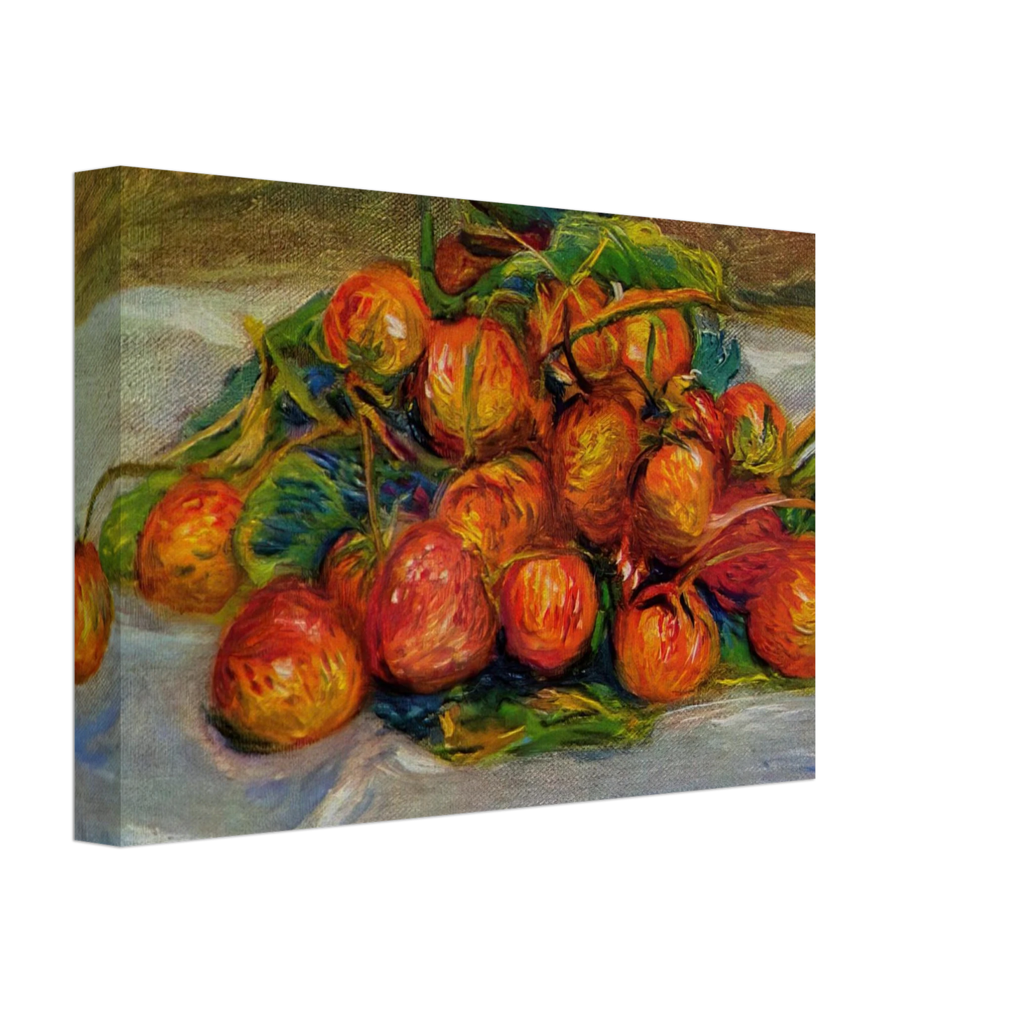 Pierre-Auguste Renoir - Strawberries Canvas - 70x100 cm / 28x40 inches-canvas