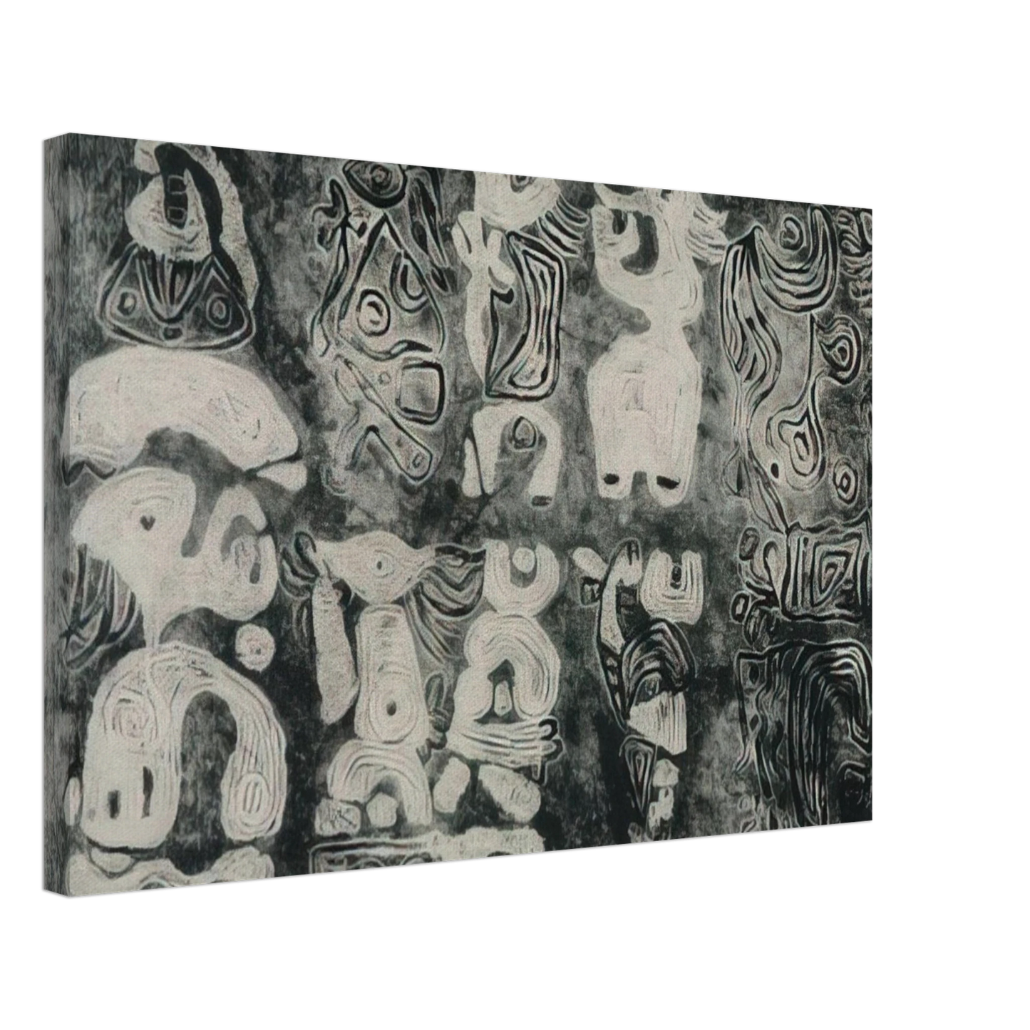 Karl Otto Gotz - Gilgamesh Canvas - 40x60 cm / 16x24 inches-canvas