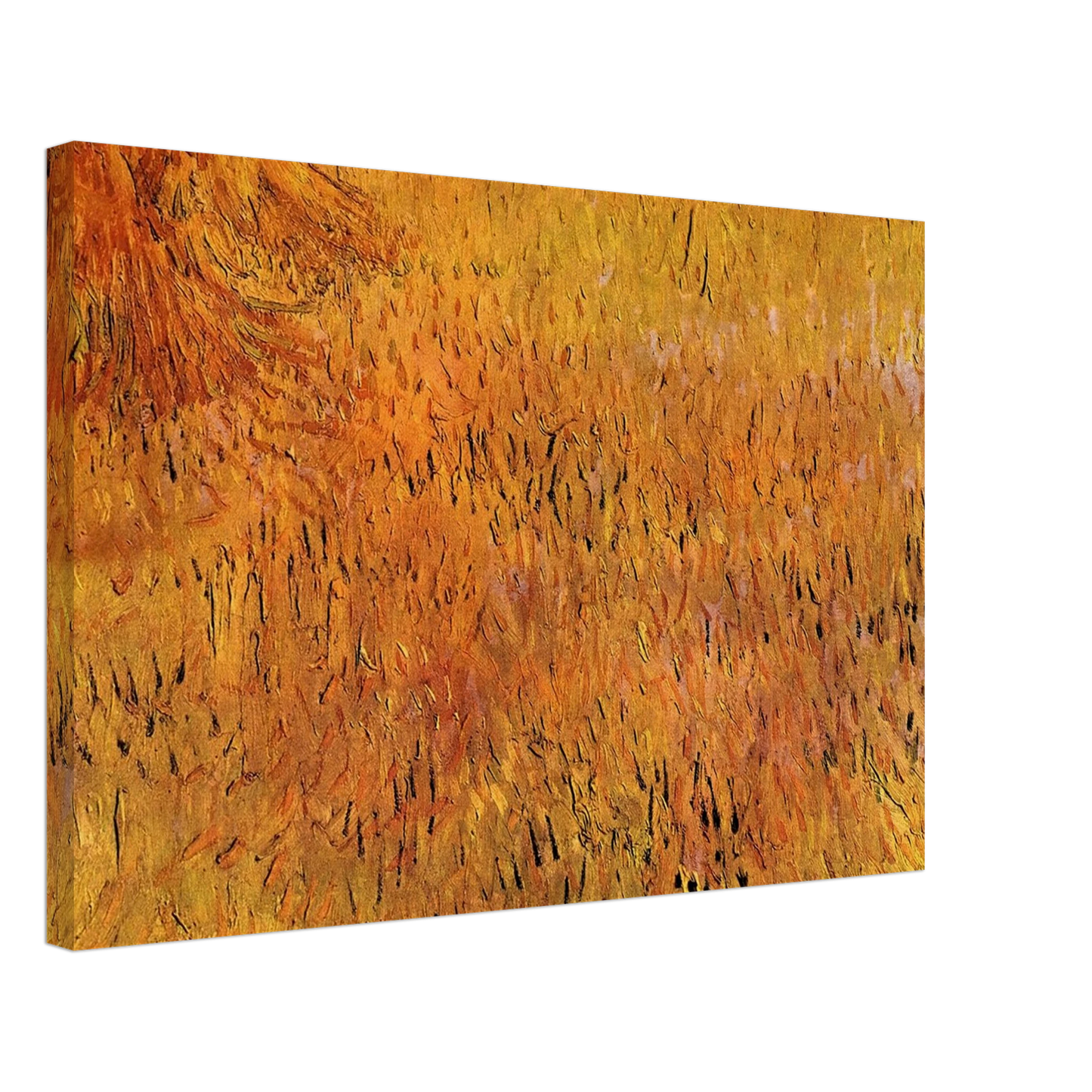 Vincent van Gogh - Arles View from the Wheat Fields Canvas - 70x100 cm / 28x40 inches-canvas