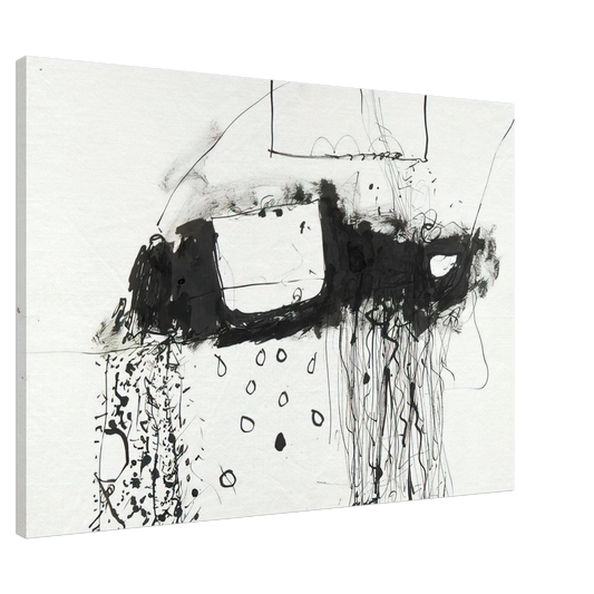 Gene Davis - Boxcar - 1981 Canvas - 20x30 cm / 8x12 inches-canvas