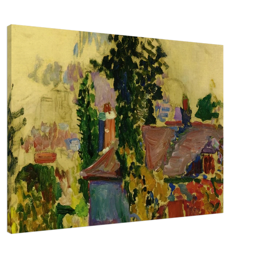 Henri Matisse - LANDSCAPE 1904 Canvas - 20x30 cm / 8x12 inches-canvas