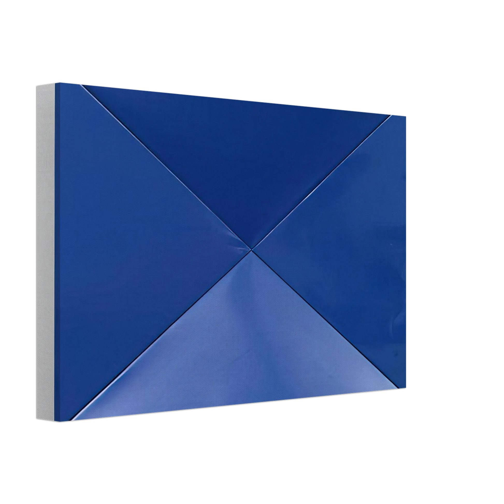 Charlotte Posenenske - Fold - 1965 Canvas - 40x60 cm / 16x24 inches-canvas