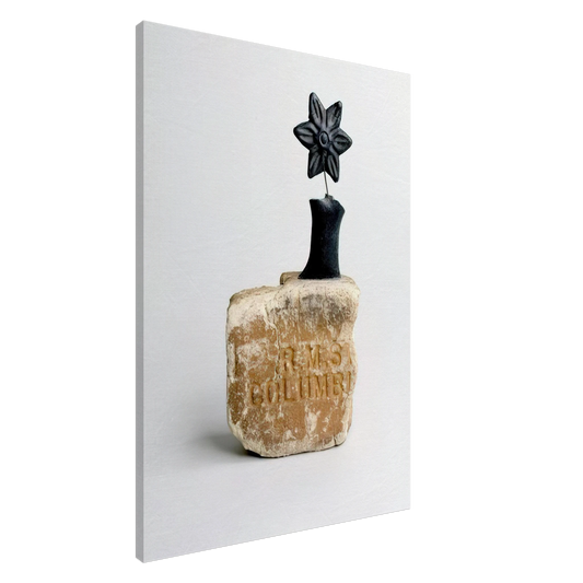 Robert Rauschenberg - UNTITLED 1995 Canvas - 20x30 cm / 8x12 inches-canvas