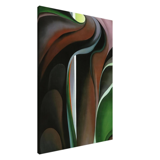 Georgia O'Keeffe - Jack-in-the-Pulpit ?V Canvas - 20x30 cm / 8x12 inches-canvas