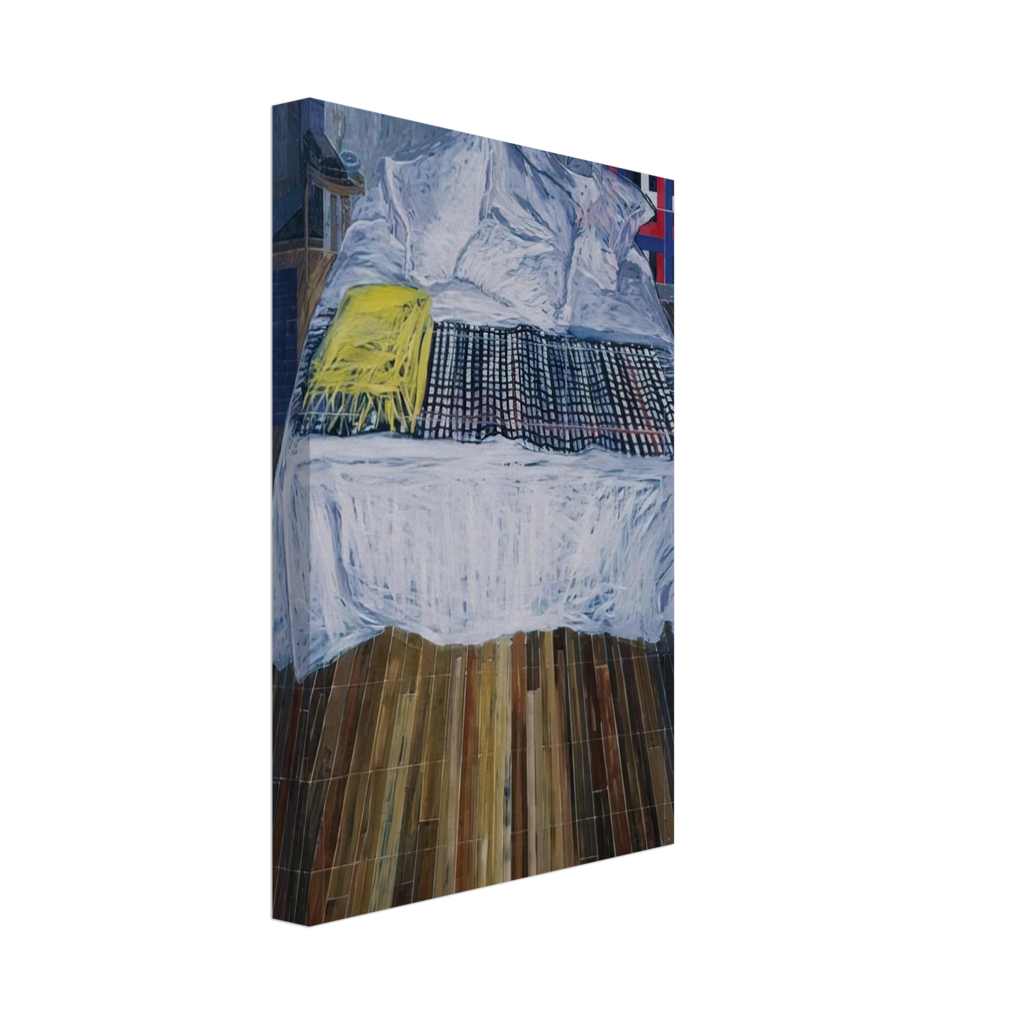 Jennifer Bartlett - Ten P.M. - 1992 Canvas - 40x60 cm / 16x24 inches-canvas