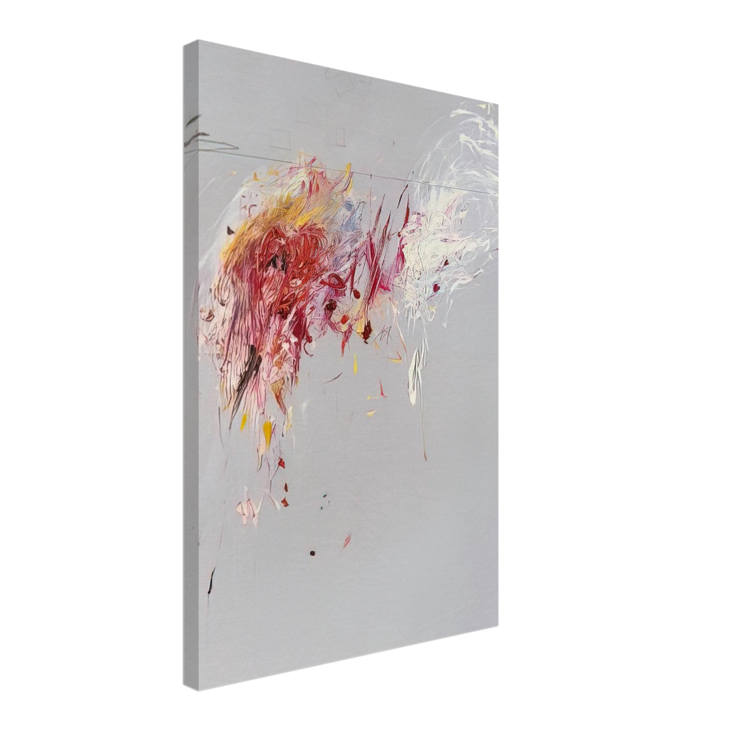 Cy Twombly - Nine Discourses on Commodus, Part V Canvas - 70x100 cm / 28x40 inches-canvas
