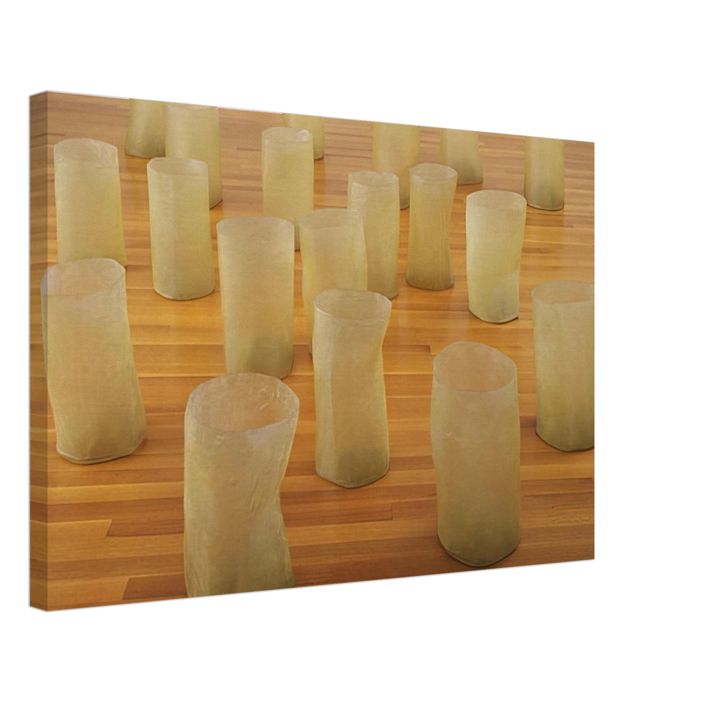 Eva Hesse - REPETITION NINETEEN III 1968 Canvas - 40x60 cm / 16x24 inches-canvas