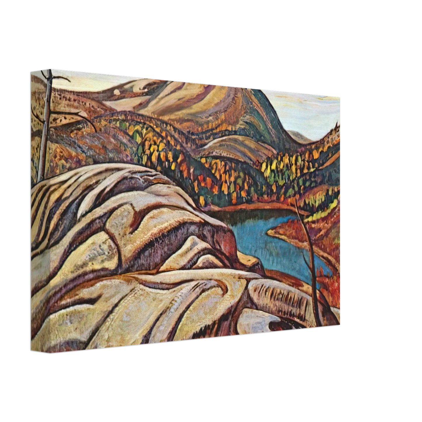 A.Y. Jackson - Nellie Lake - 1933 Canvas - 70x100 cm / 28x40 inches-canvas