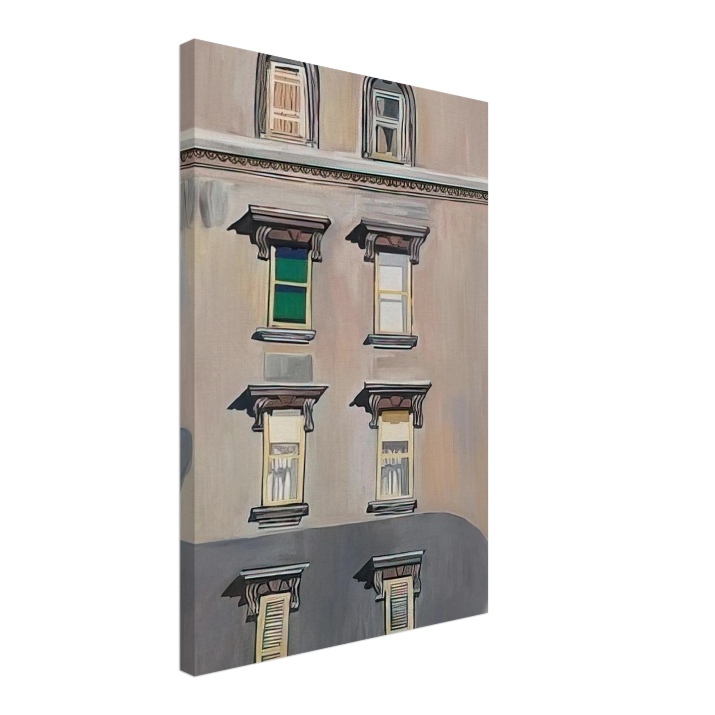 Alice Neel - Windows no. 2 Canvas - 70x100 cm / 28x40 inches-canvas