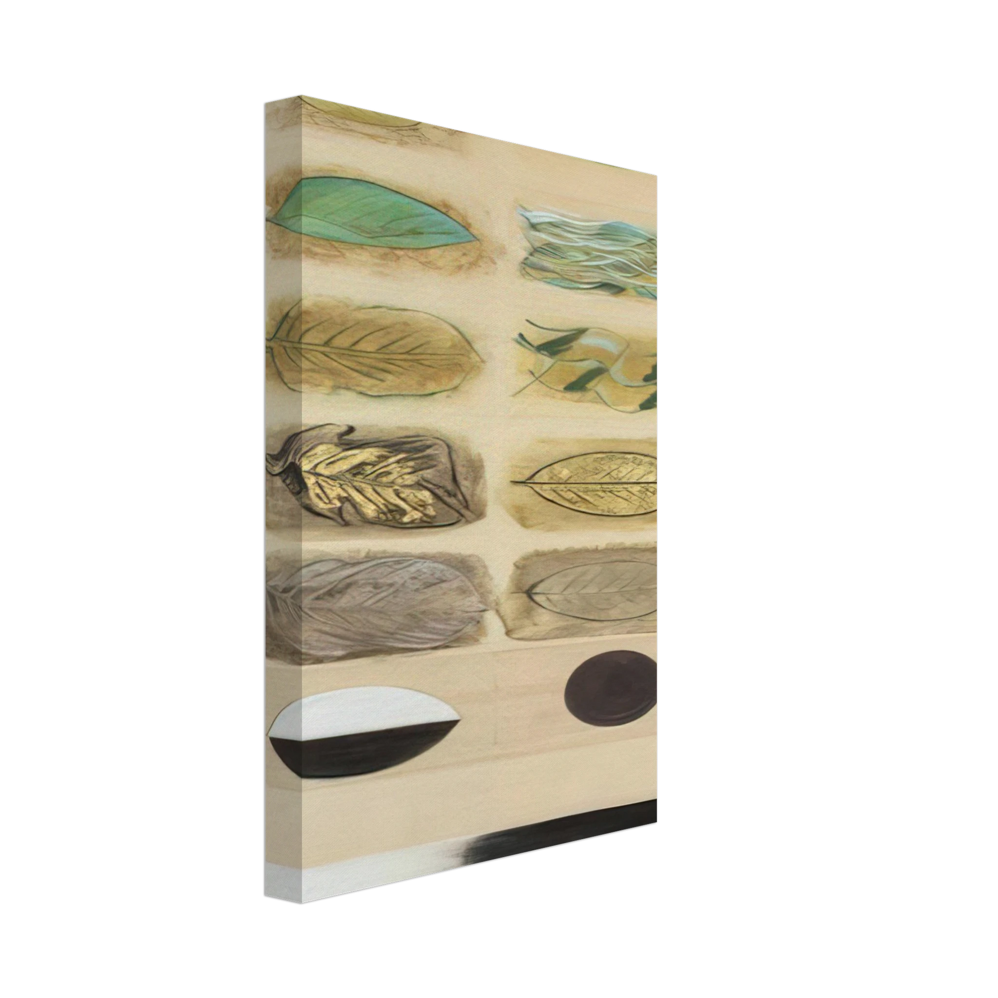 Morris Graves - Life Cycle of a Leaf - Expressionism Canvas - 70x100 cm / 28x40 inches-canvas