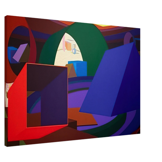 Al Held - Orion II Canvas - 20x30 cm / 8x12 inches-canvas