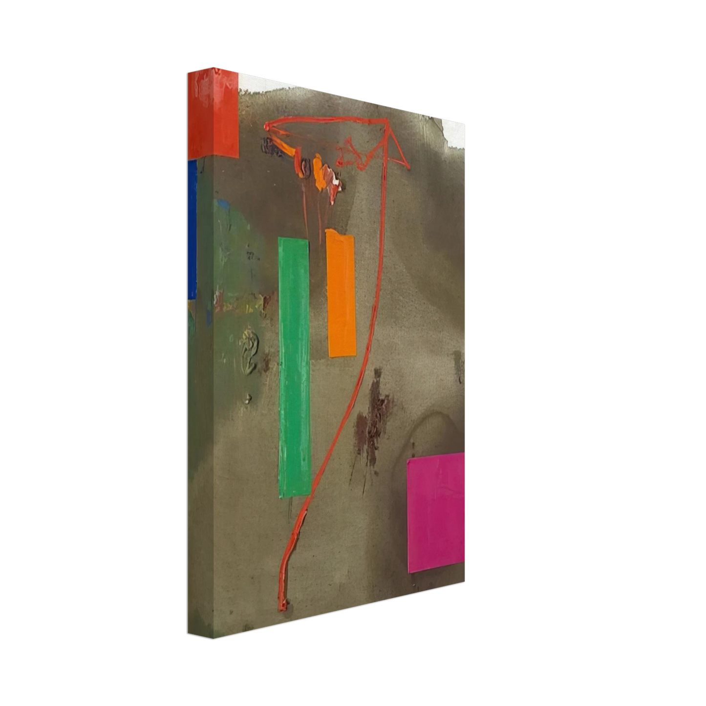 Hans Hofmann - Lonely Journey Canvas - 40x60 cm / 16x24 inches-canvas