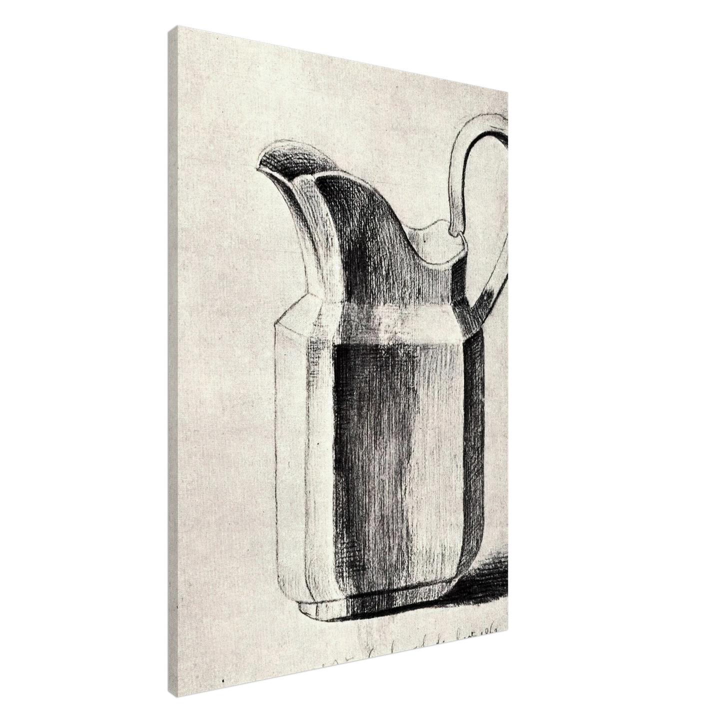 Vincent van Gogh - Milk Jug Canvas - 20x30 cm / 8x12 inches-canvas