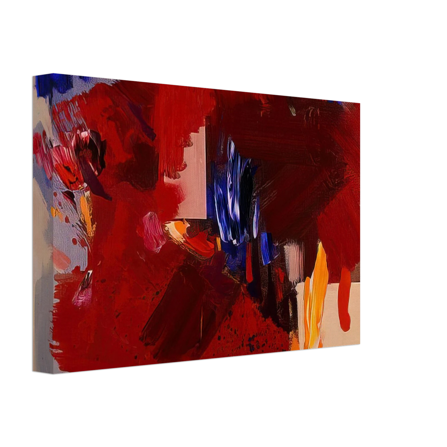 Hans Hofmann - The Clash Canvas - 40x60 cm / 16x24 inches-canvas