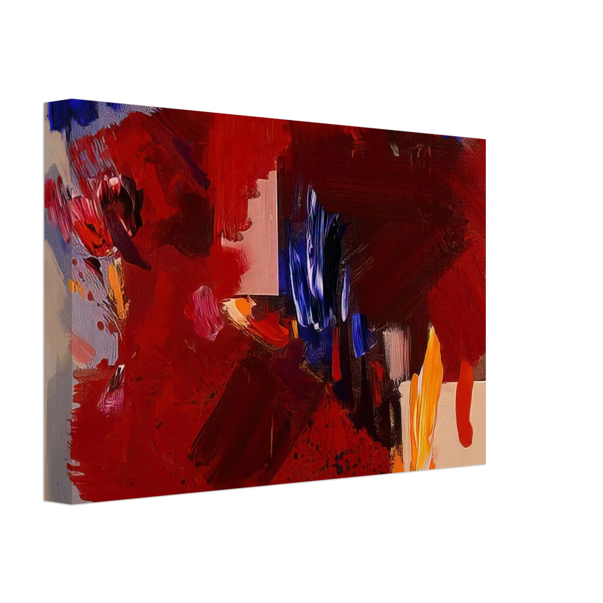 Hans Hofmann - The Clash Canvas - 40x60 cm / 16x24 inches-canvas