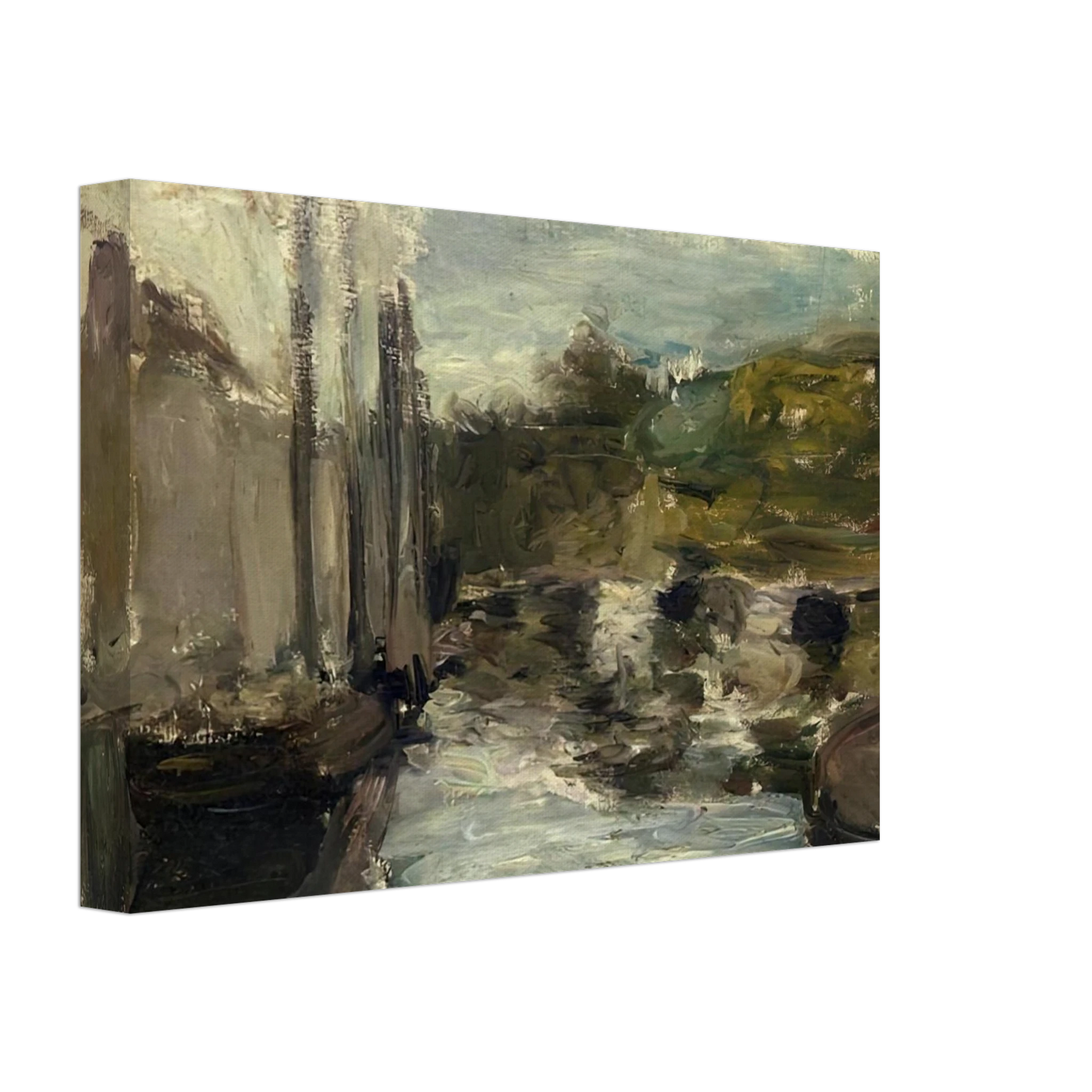 Henri Matisse - BRITTANY ALSO KNOWN AS BOAT 1896 Canvas - 70x100 cm / 28x40 inches-canvas