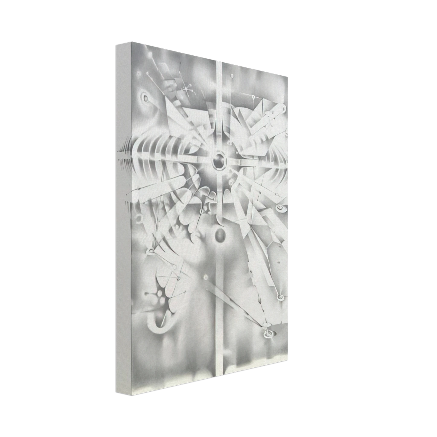 Lee Bontecou - UNTITLED FROM THE ATELIER PROJECT 1986 Canvas - 70x100 cm / 28x40 inches-canvas