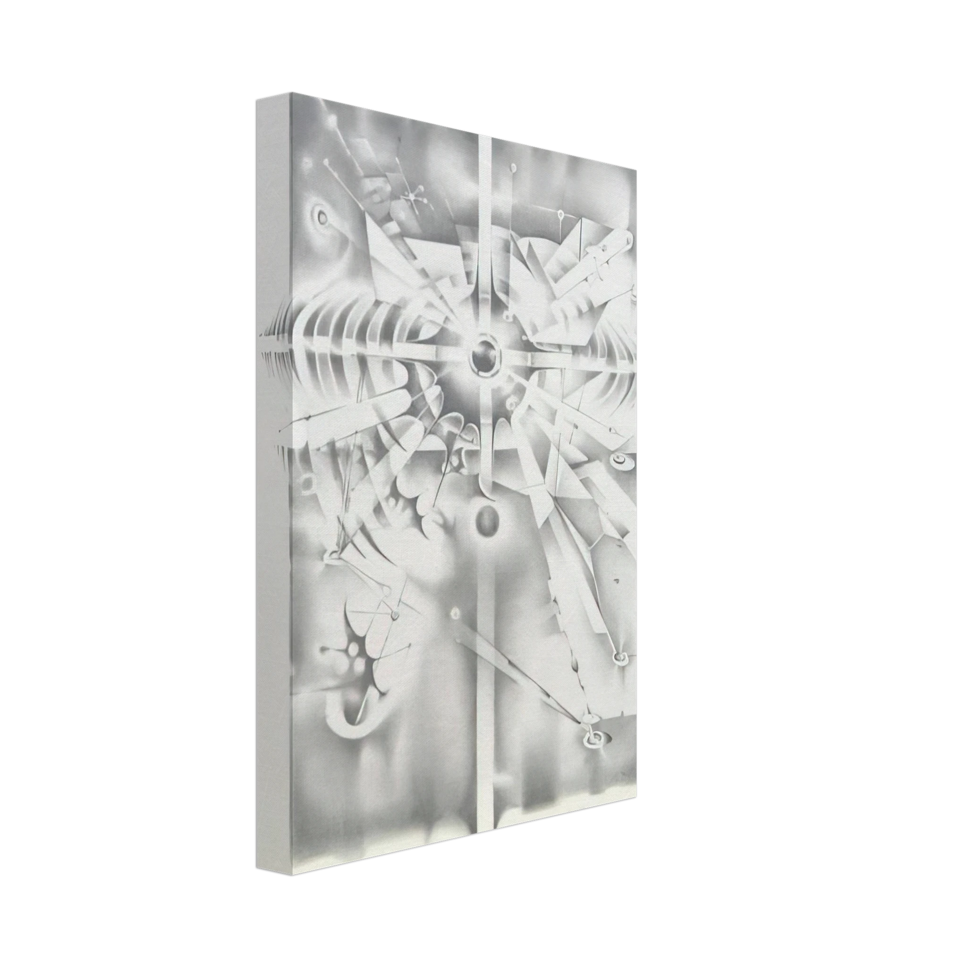 Lee Bontecou - UNTITLED FROM THE ATELIER PROJECT 1986 Canvas - 70x100 cm / 28x40 inches-canvas