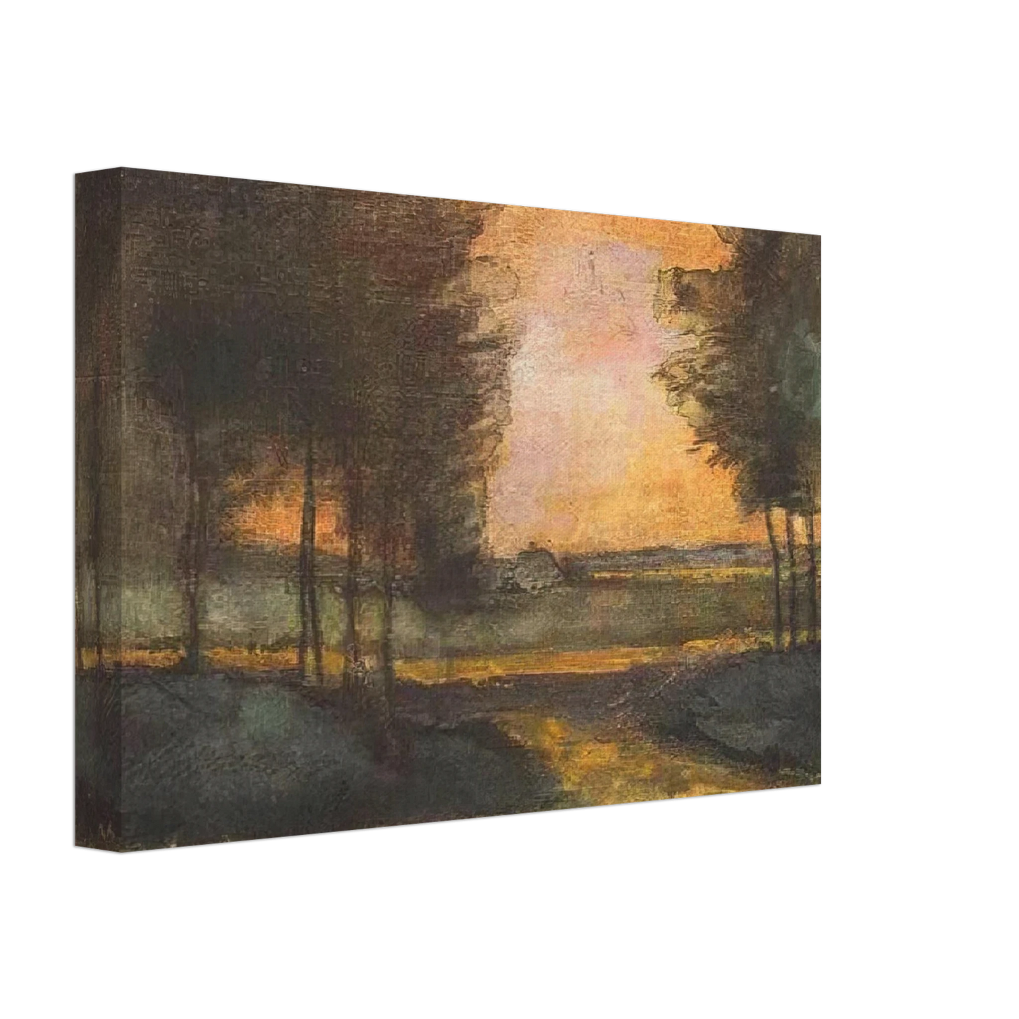 Vincent van Gogh - The Landscape in Drenthe Canvas - 40x60 cm / 16x24 inches-canvas