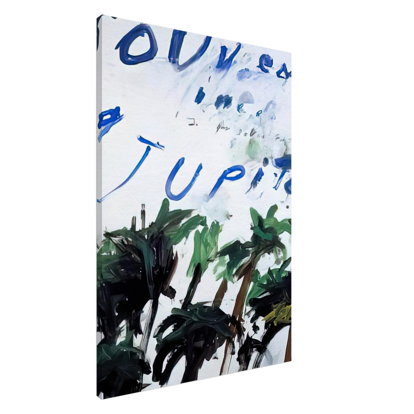 Cy Twombly - Souvenir Canvas - 20x30 cm / 8x12 inches-canvas