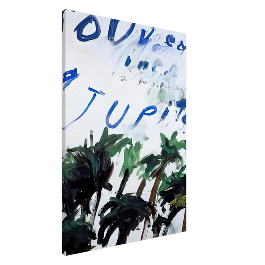 Cy Twombly - Souvenir Canvas - 20x30 cm / 8x12 inches-canvas