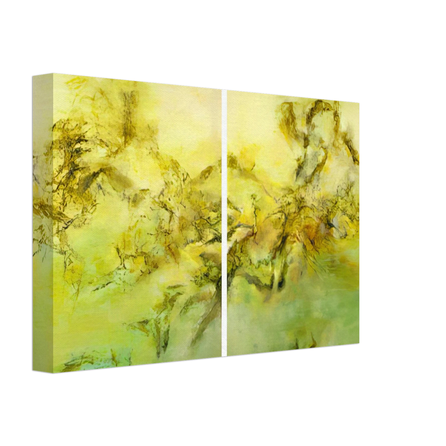 Zao Wou-Ki - 27 10 2002 2002 Canvas - 70x100 cm / 28x40 inches-canvas