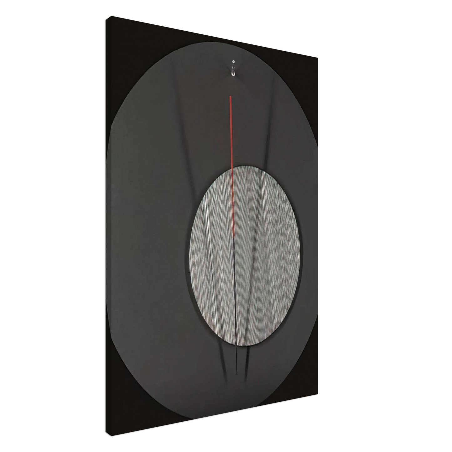 Jesus Rafael Soto - L OEIL DE BOEUF Canvas - 20x30 cm / 8x12 inches-canvas