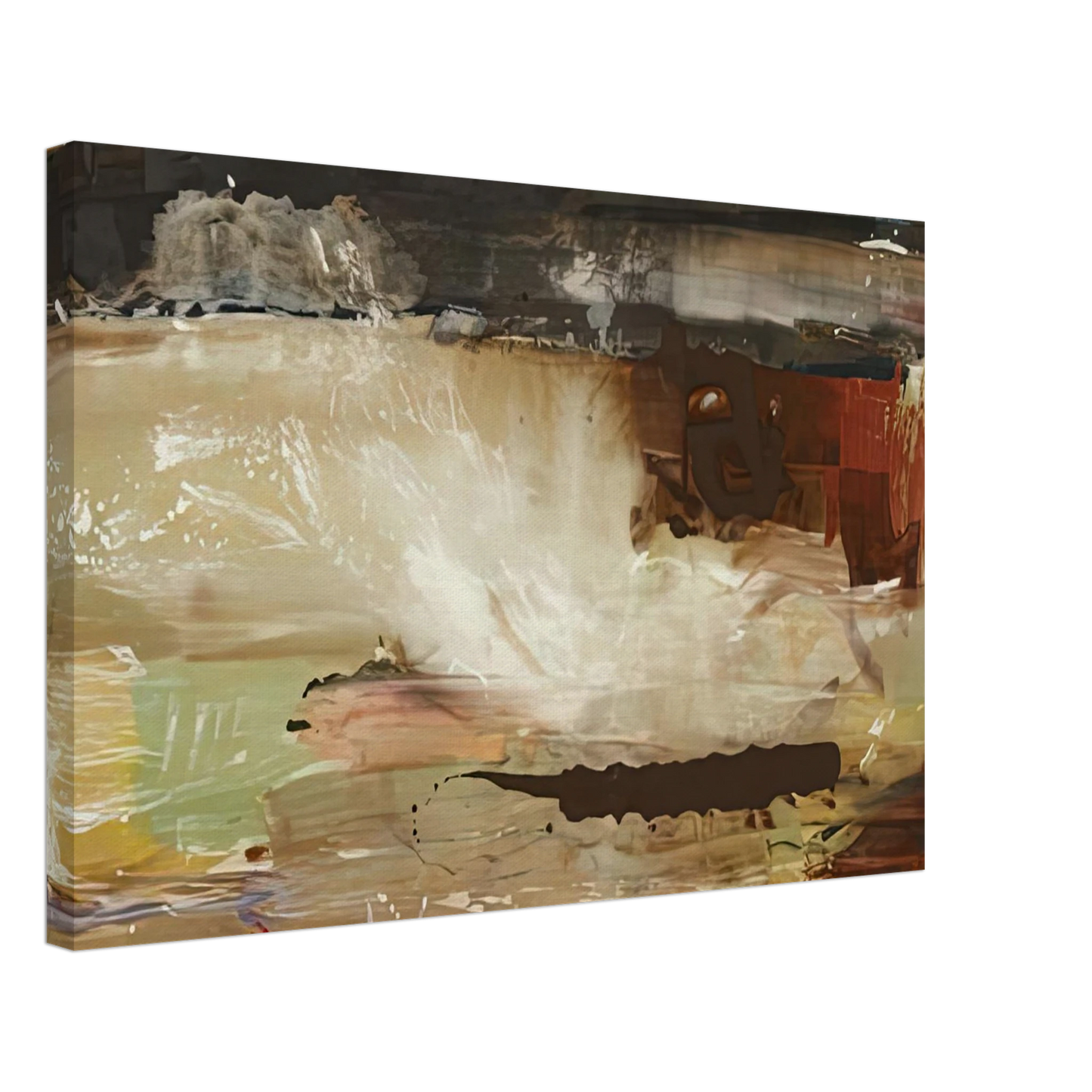 Helen Frankenthaler - For E.M., 1981- Canvas - 70x100 cm / 28x40 inches-canvas