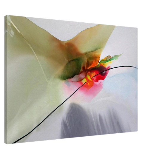 Paul Jenkins - Phenomena Sung Mantle Canvas - 20x30 cm / 8x12 inches-canvas