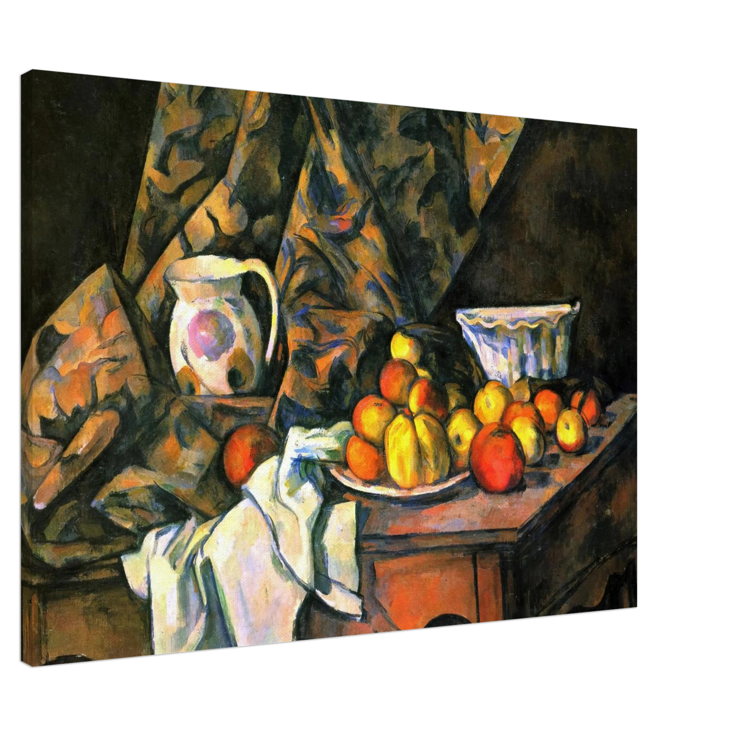 Paul Cezanne - Still Life with Flower Holder Canvas - 20x30 cm / 8x12 inches-canvas