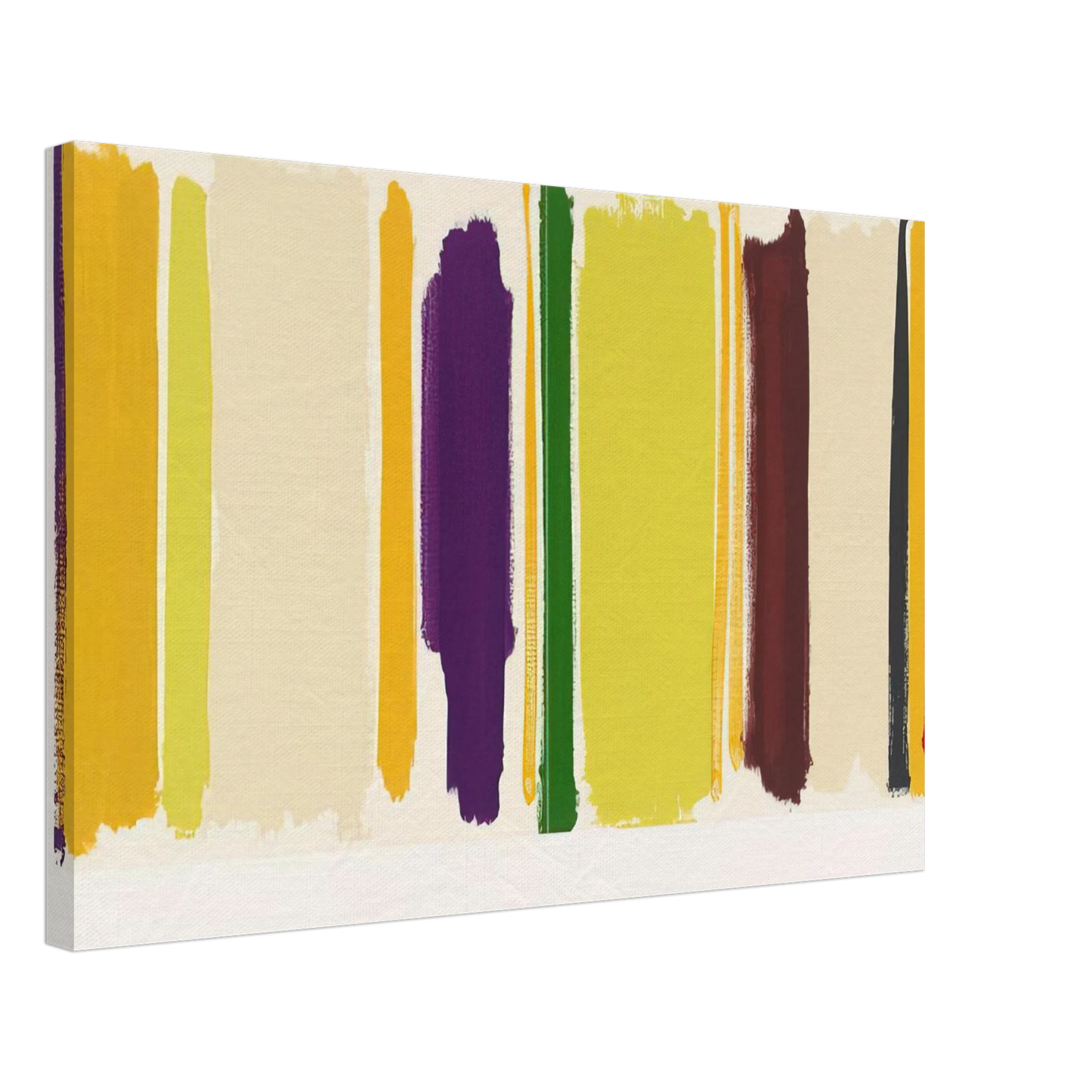 Patrick Heron - Untitled From The Shapes of Colour - 1978 Canvas - 70x100 cm / 28x40 inches-canvas