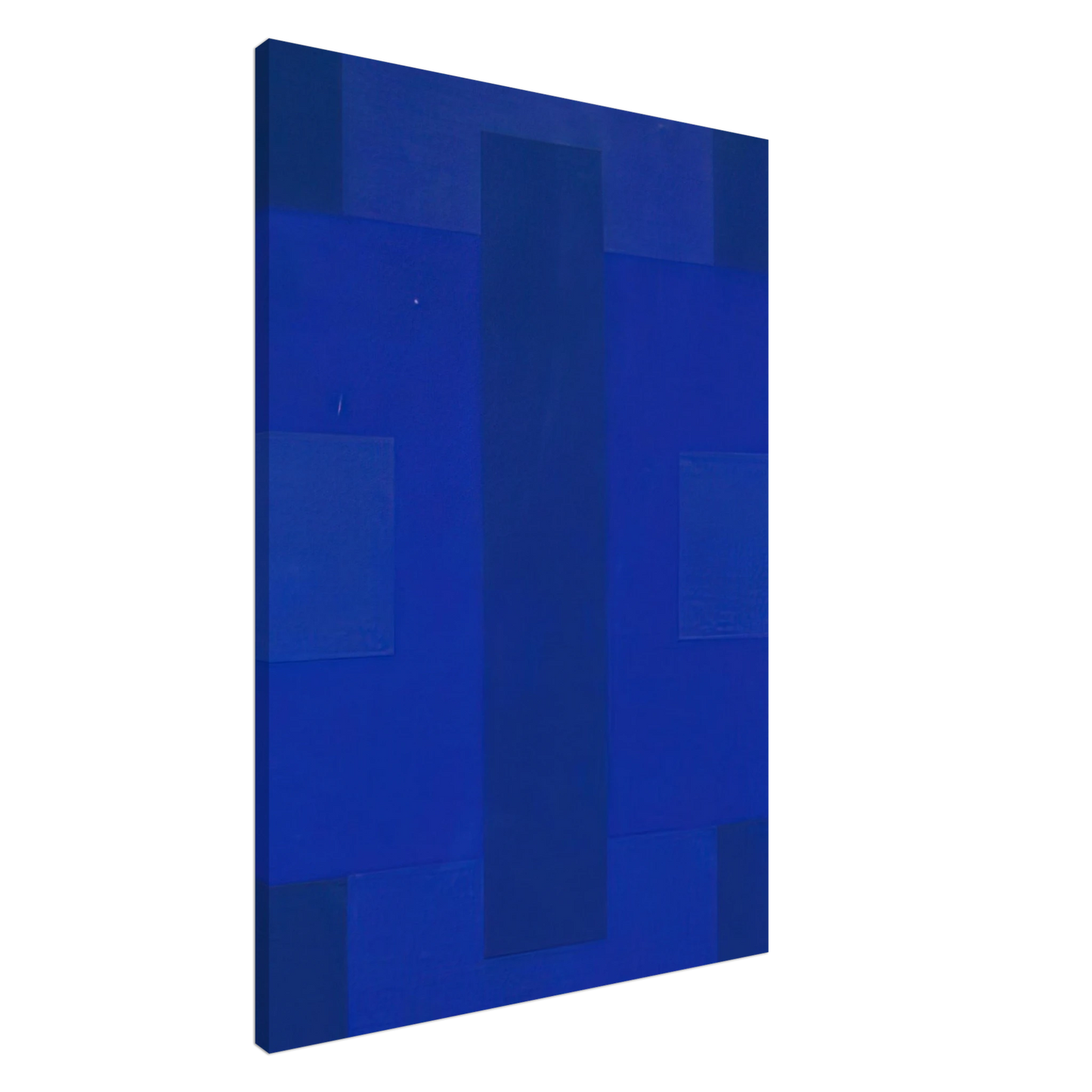 Ad Reinhardt - Blue Painting - 1953 Canvas - 20x30 cm / 8x12 inches-canvas