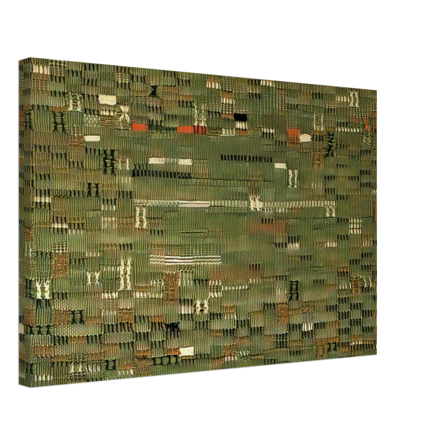 Anni Albers - PASTURE 1958 Canvas - 40x60 cm / 16x24 inches-canvas