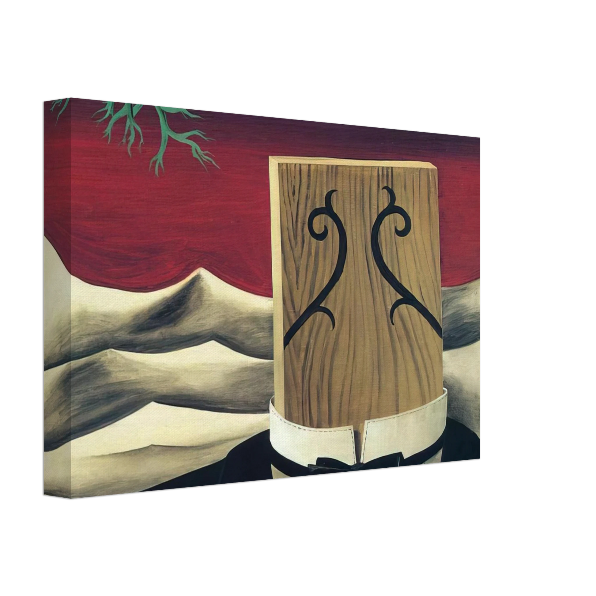 Rene Magritte - THE CONQUEROR 1926 Canvas - 40x60 cm / 16x24 inches-canvas