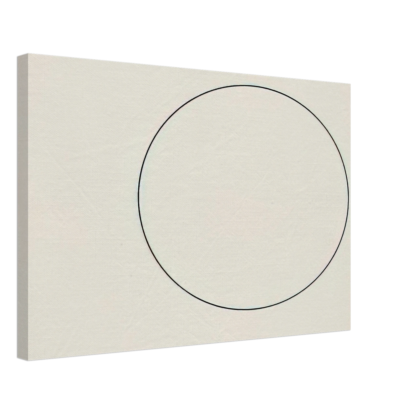 Ellsworth Kelly - Circle Line Canvas - 40x60 cm / 16x24 inches-canvas