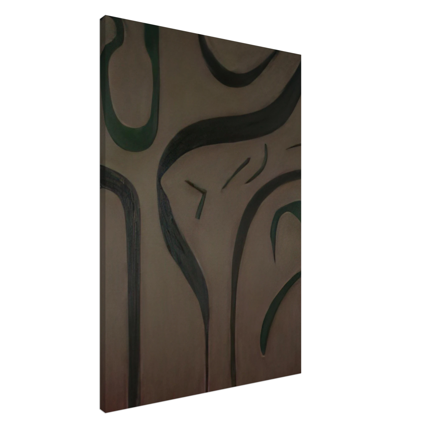 Will Barnet - The Garden - 2009 United States Canvas - 20x30 cm / 8x12 inches-canvas