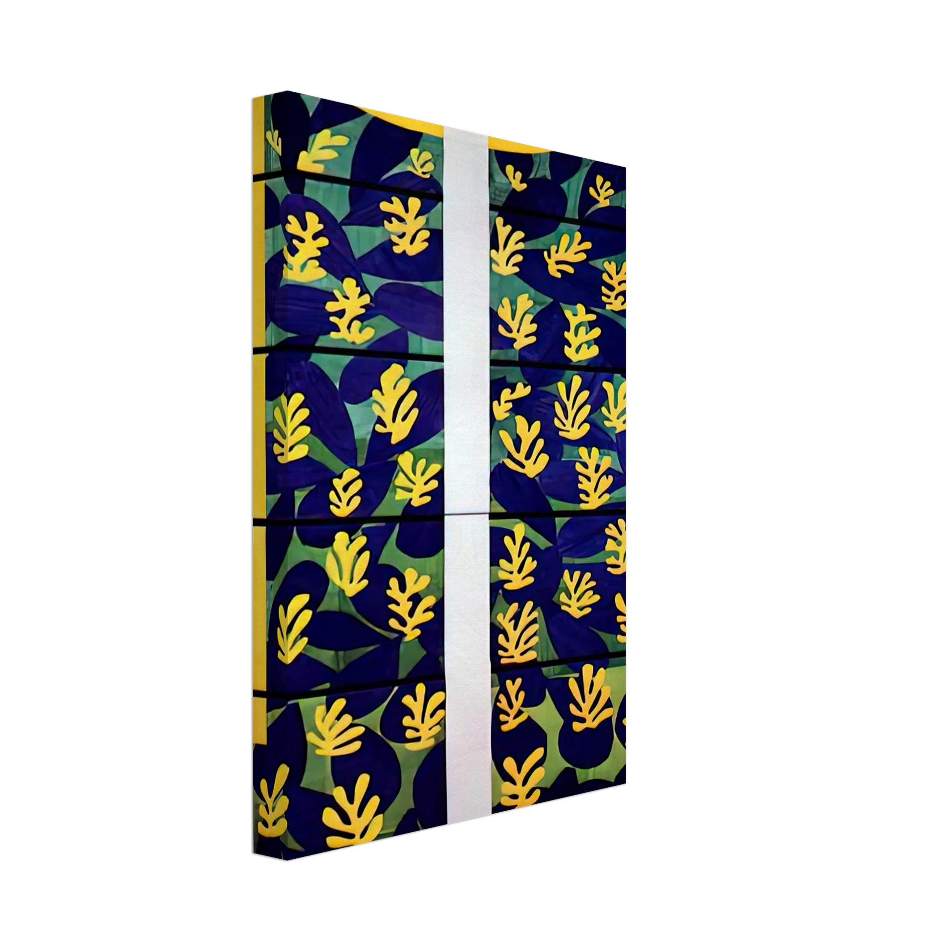 Henri Matisse - TREE OF LIFE STAINED GLASS BEHIND THE ALTAR IN THE CHAPEL OF THE ROSARY AT VENCE 1951 Canvas - 70x100 cm / 28x40 inches-canvas